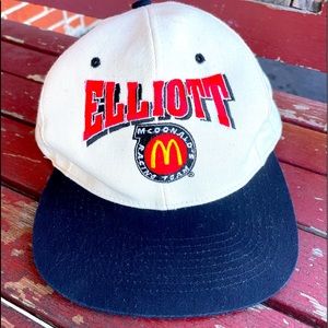 Vintage Bill Elliott McDonald’s Cap NWOT
